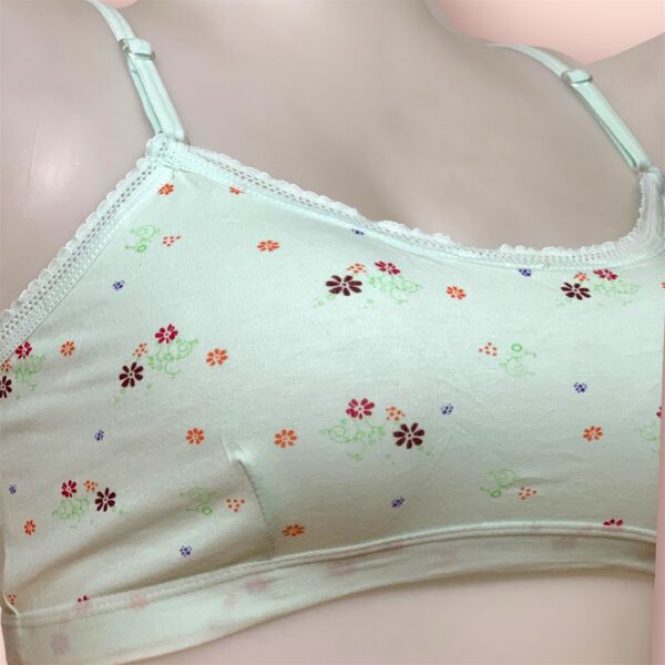 Non-Padded Floral Bra For Teenagers - Image 6