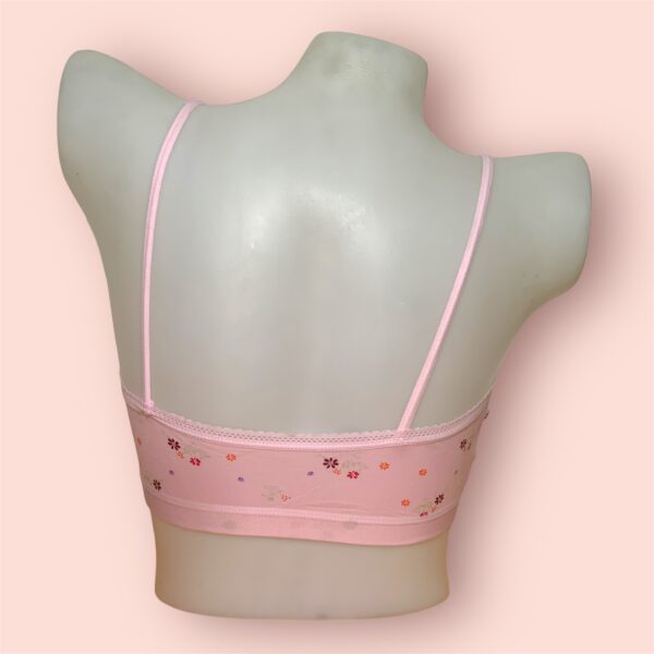 Non-Padded Floral Bra For Teenagers - Image 7