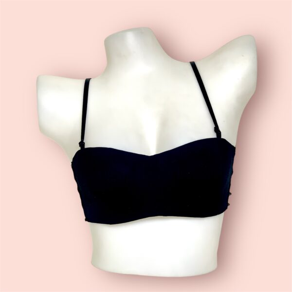 Strappy Padded Seamless Bra - Image 3