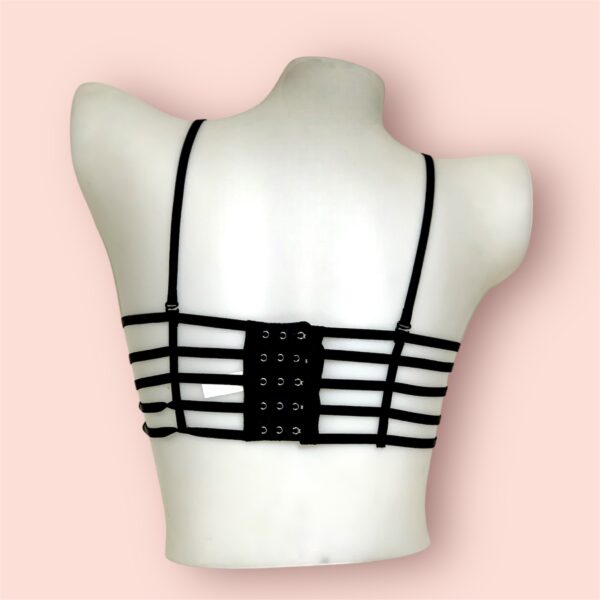 Strappy Padded Seamless Bra - Image 7