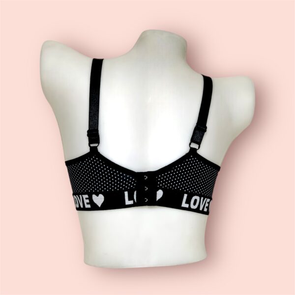 Love Dotted Sports Padded Bra Non Wired - Image 4