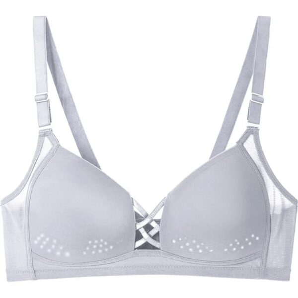 Breathable Wireless T-Shirt  Push Up Bra - Image 3