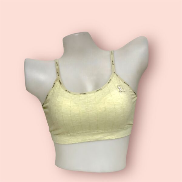 Buy Teenage Girls Cotton Padded Sports Bra - Image 2