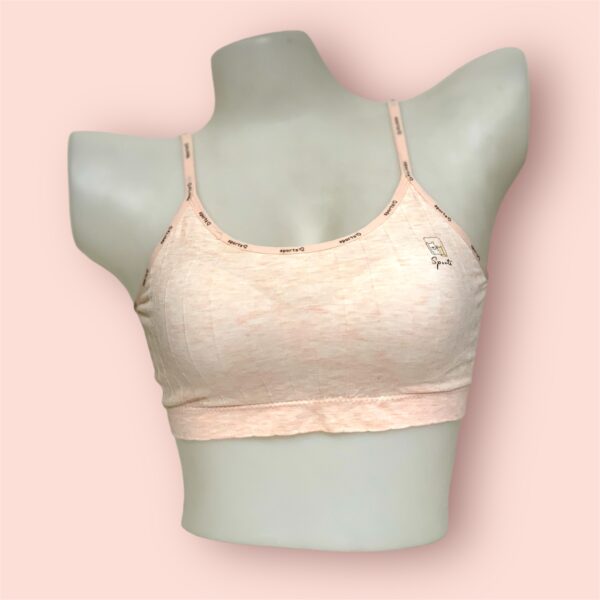 Buy Teenage Girls Cotton Padded Sports Bra - Image 4