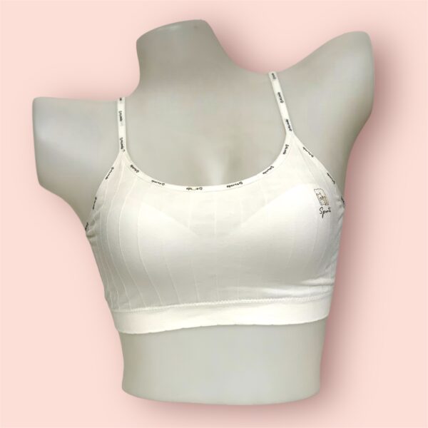 Buy Teenage Girls Cotton Padded Sports Bra - Image 3