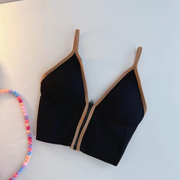 Front Zipper Bra - Image 4