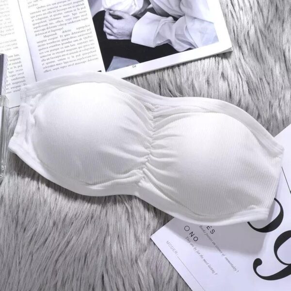 Classy Strapless Padded Bra - Image 6