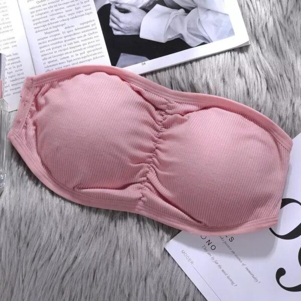 Classy Strapless Padded Bra - Image 5