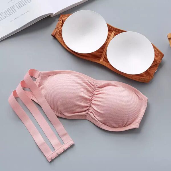 Classy Strapless Padded Bra - Image 9