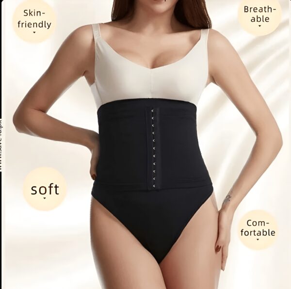 High Waist Thong Tummy Shapewear Panty - Image 3