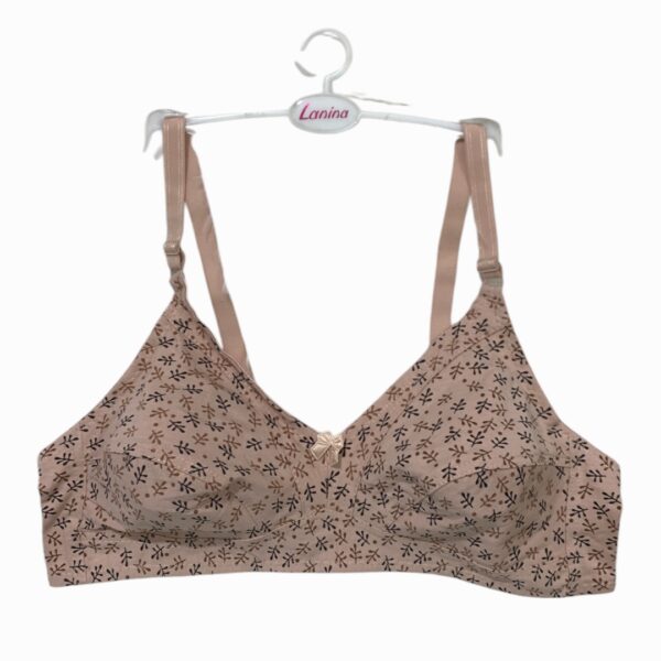 Soft Cotton Printed Non Padded Bra